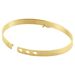 Bangle Lady Message Acciaio Dorato Cristallo - Bracciali Rigidi Donna | Stroili