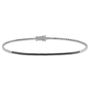 Bracciale Tennis L'homme Diamant Oro Bianco Diamante