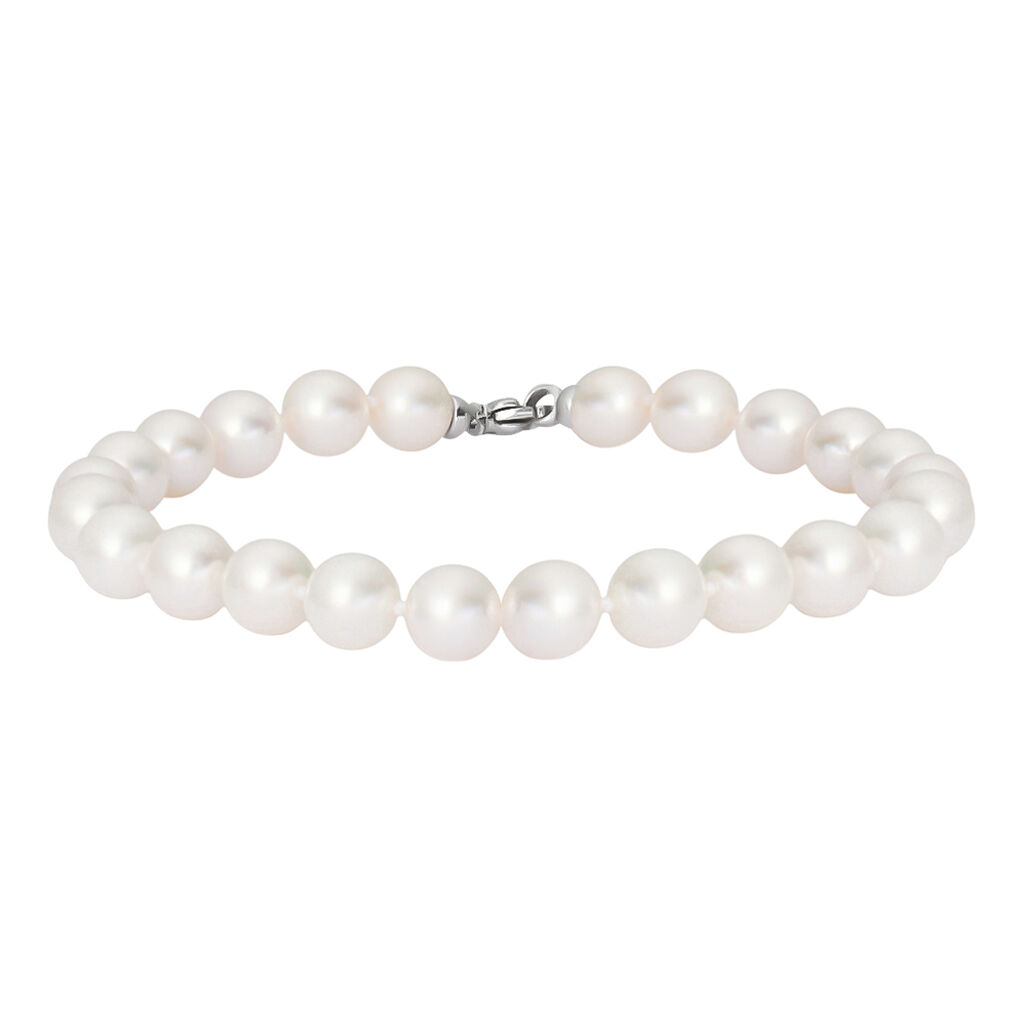 Bracciale Gabrielle Oro Bianco Perla Akoya - Bracciali Donna | Stroili