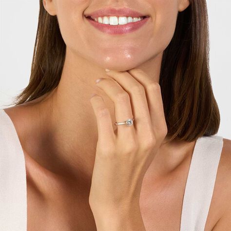 Anello Solitario Diamade Oro Bianco Diamante Lab-Grown - Anelli con Pietre Donna | Stroili