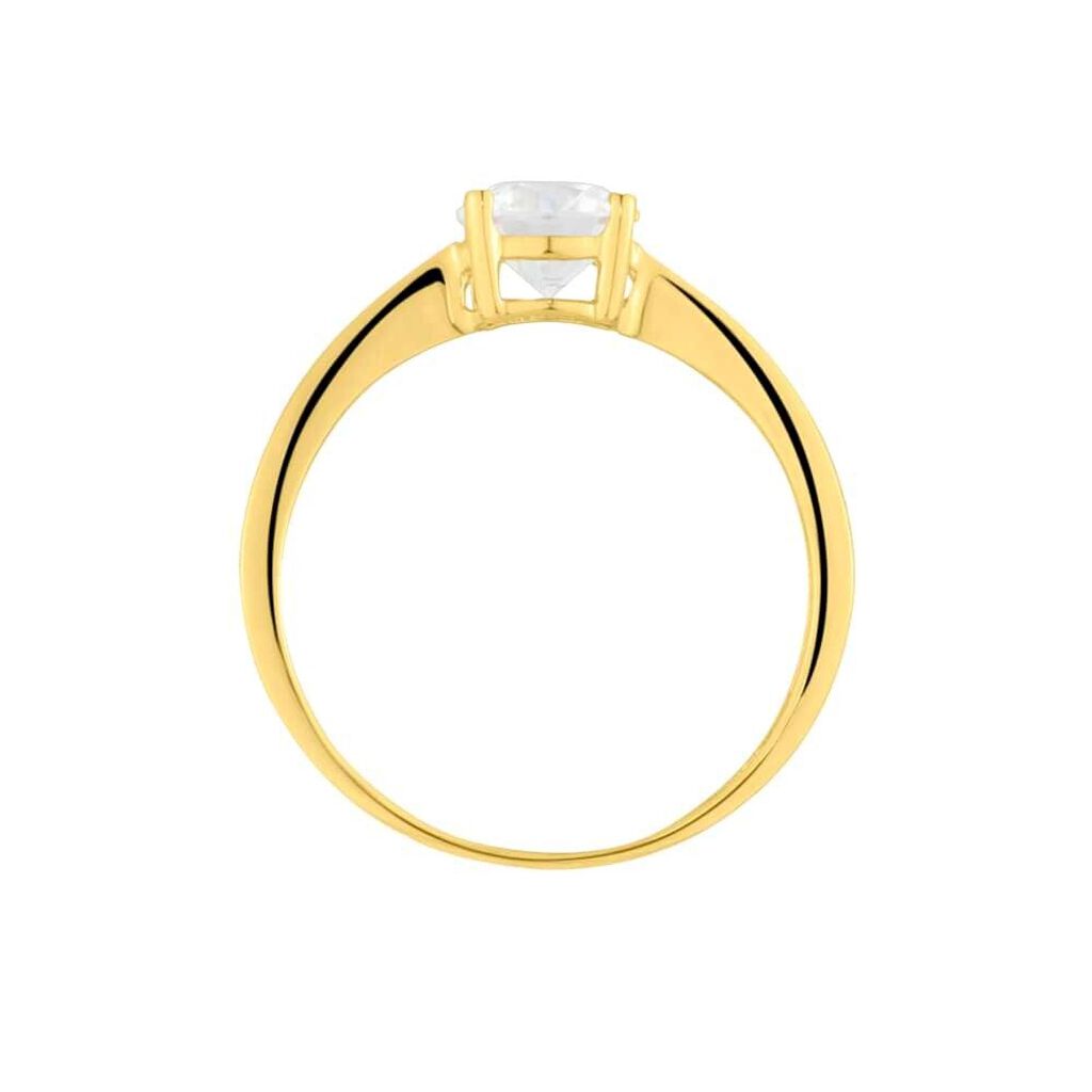Anello Solitario Claire Oro Giallo Cubic Zirconia - Anelli con Pietre Donna | Stroili