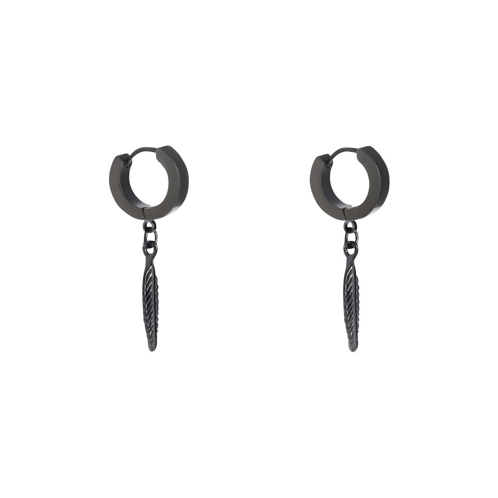 Orecchini uomo cerchio stroili oro shop