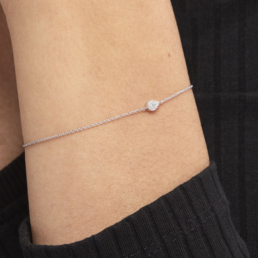 Bracciale Sophia Oro Bianco Diamante