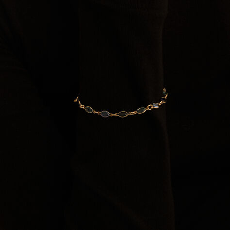 Bracciale Golden Dream Placcato Oro Giallo Cristallo - Bracciali Amicizia Donna | Stroili