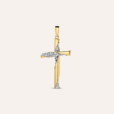 Pendente Crystal Gold Oro Giallo Cristallo - Ciondoli Donna | Stroili