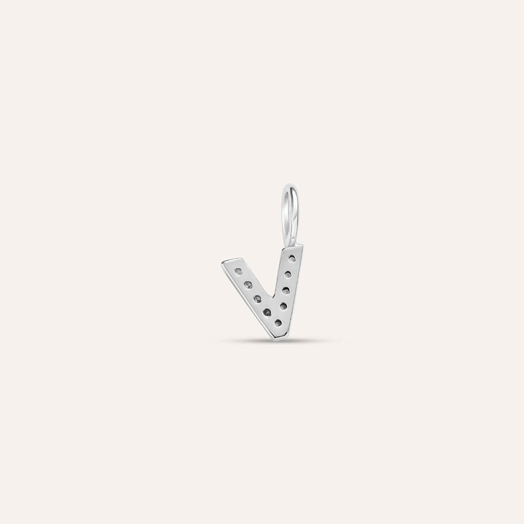 Pendente Love Beats Argento Rodiato Cubic Zirconia - Ciondoli Donna | Stroili
