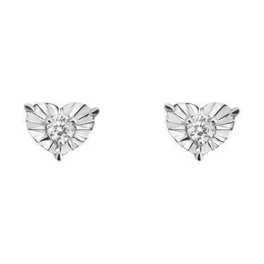 Orecchini Lobo Diamotion Oro Bianco Diamante