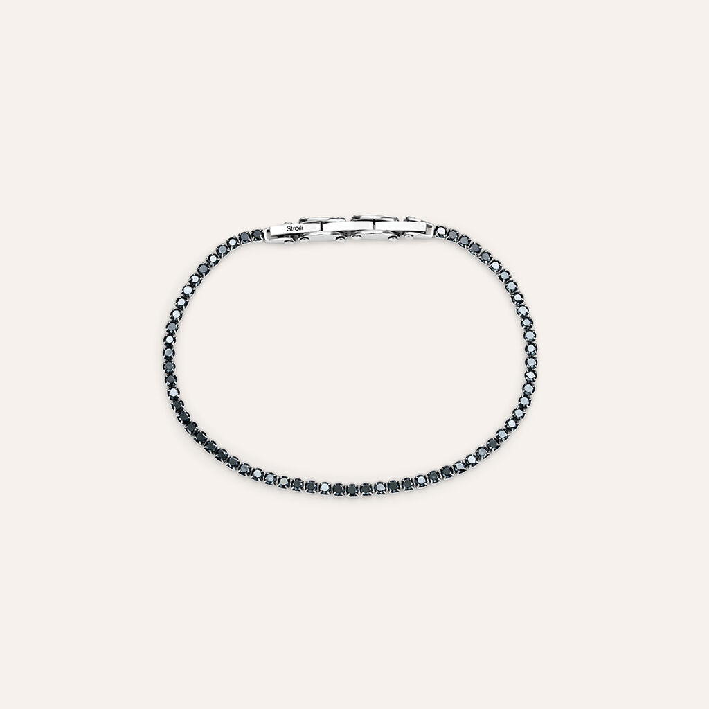 Bracciale Man Code Acciaio Cristallo - Gioielli Uomo | Stroili