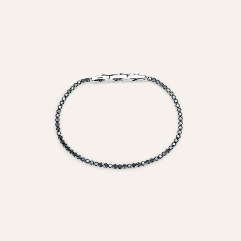 Bracciale Man Code Acciaio Cristallo - Gioielli Uomo | Stroili