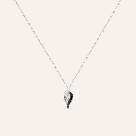Collana Sophia Oro Bianco Diamante - Collane Donna | Stroili