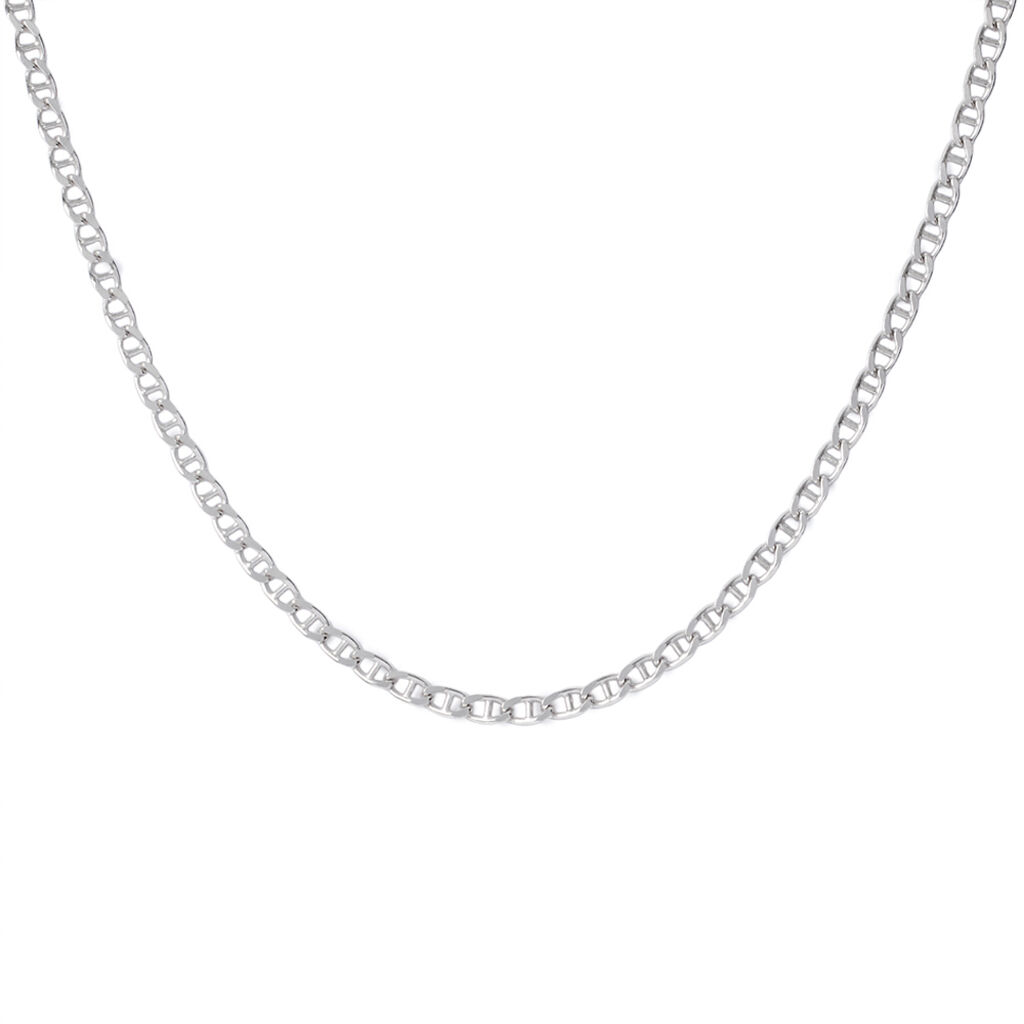 Catena Gentleman Argento Rodiato