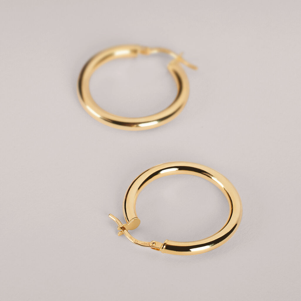 Orecchini A Cerchio Toujours Oro Giallo