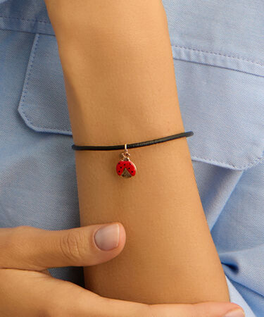 Pendente Love Beats Argento Rosa