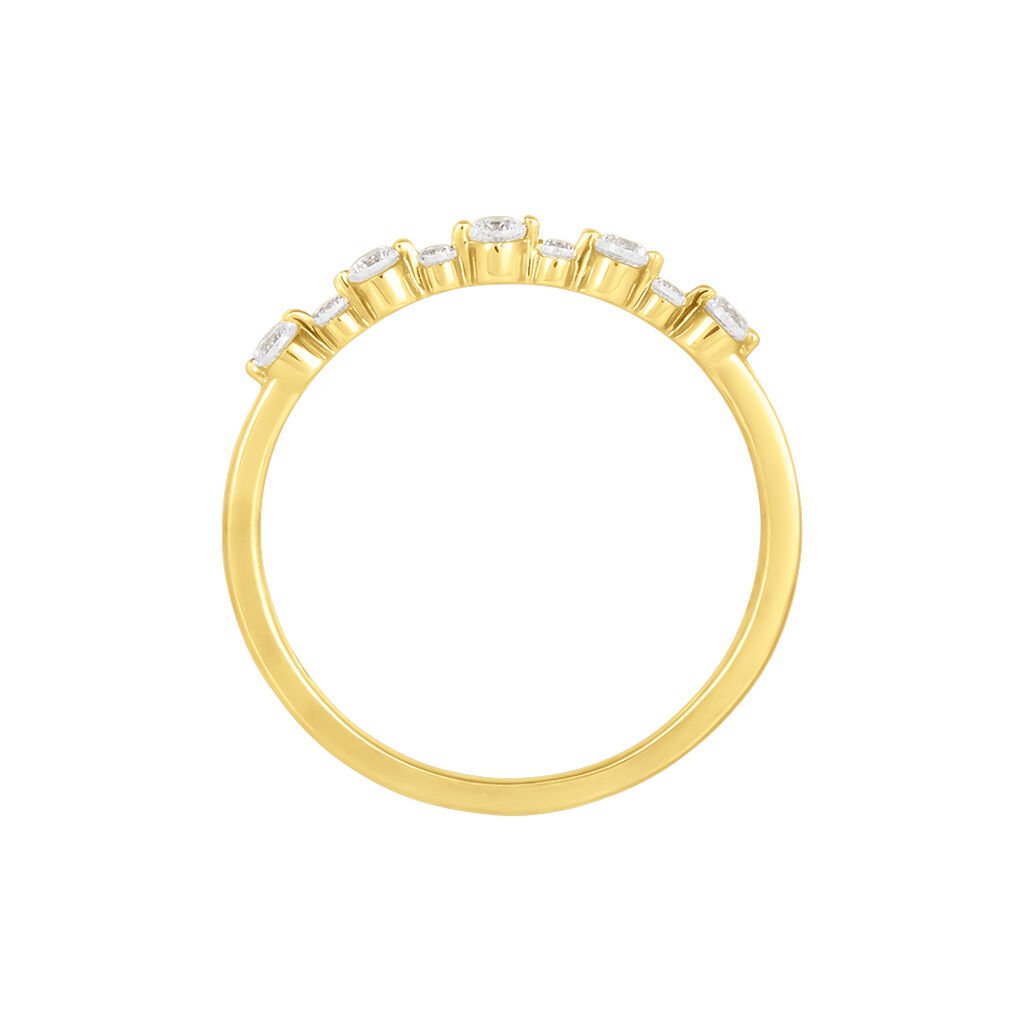 Anello Riviere Claire Oro Giallo Cubic Zirconia - Anelli Riviere Donna | Stroili