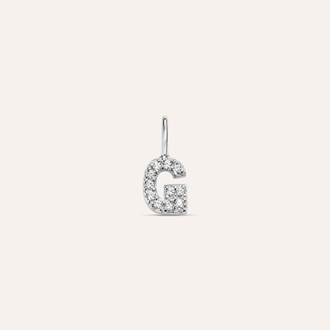 Pendente Love Beats Argento Rodiato Cubic Zirconia - Ciondoli Donna | Stroili