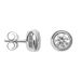 Orecchini Lobo Punto Luce Grace Oro Bianco Diamante - Orecchini a Lobo Donna | Stroili