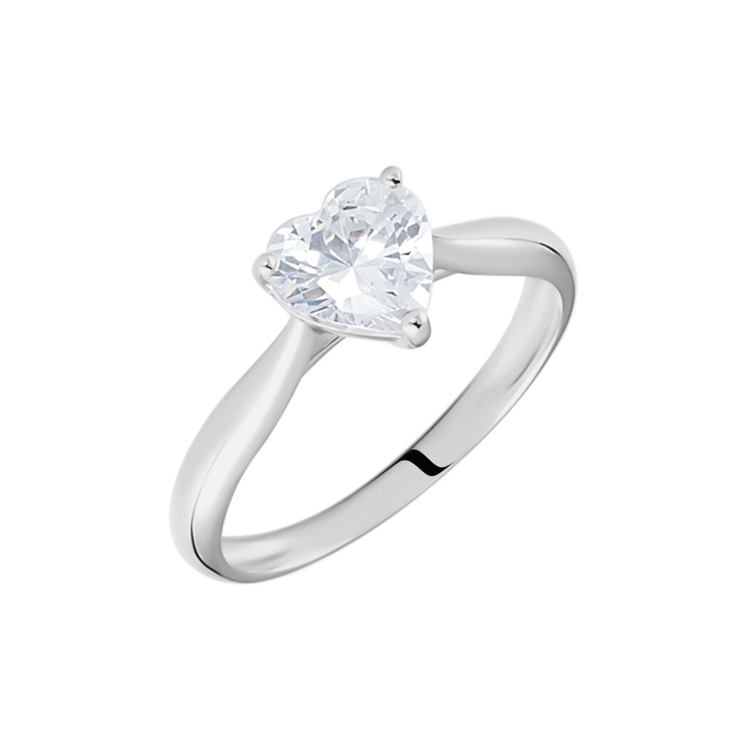 Anello Silver Elegance Argento Rodiato Cubic Zirconia - Anelli con Pietre Donna | Stroili