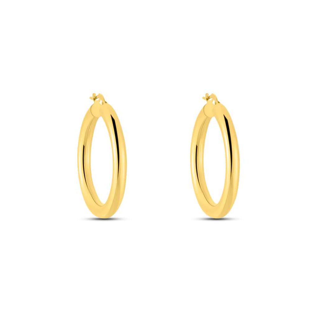 Orecchini A Cerchio Toujours Oro Giallo - Orecchini a Cerchio Donna | Stroili