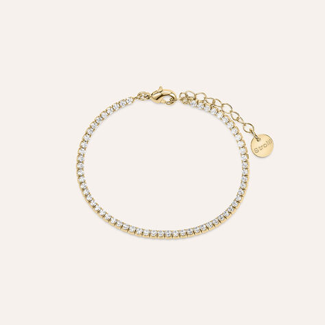 Bracciale Tennis Golden Dream Placcato Oro Giallo Cubic Zirconia - Bracciali Tennis Donna | Stroili