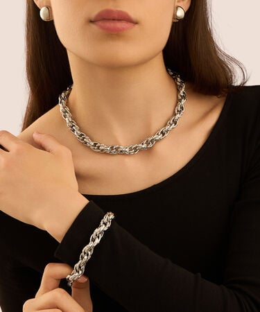 Collana Moonlight Acciaio
