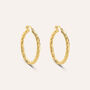 Orecchini A Cerchio Toujours Oro Giallo