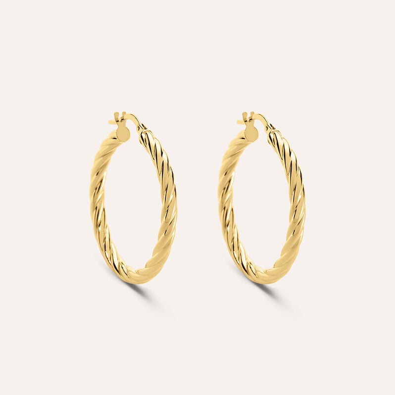 Orecchini A Cerchio Toujours Oro Giallo - Orecchini a Cerchio Donna | Stroili Orecchini A Cerchio Toujours Oro Giallo - Orecchini a Cerchio Donna | Stroili