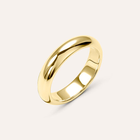 Fede Classica Leggera 4.5 mm Oro Giallo - Anelli con Incisione Unisex | Stroili