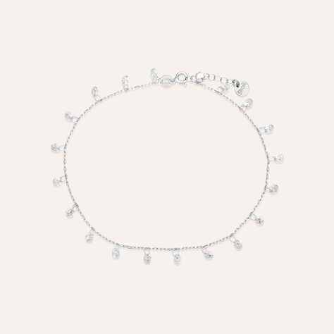 Cavigliera Silver Elegance Argento Rodiato Cubic Zirconia - Cavigliere Donna | Stroili