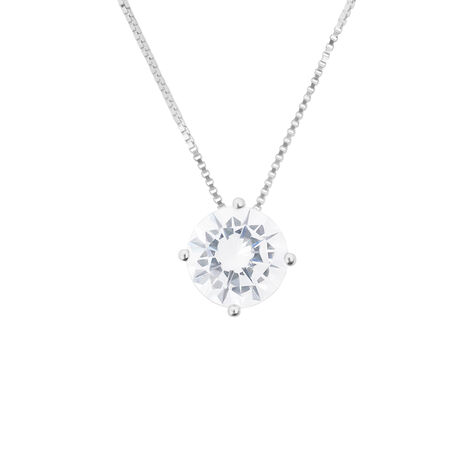 Collana Punto Luce Silver Elegance Argento Rodiato Cubic Zirconia - Collane Punto Luce Donna | Stroili