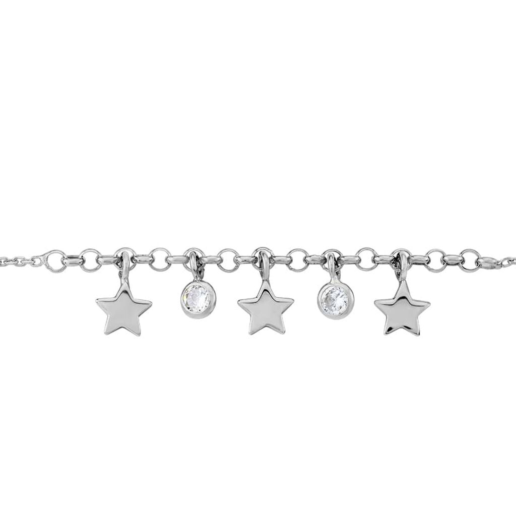 Bracciale Silver Collection Argento Rodiato Cubic Zirconia - Bracciali Donna | Stroili