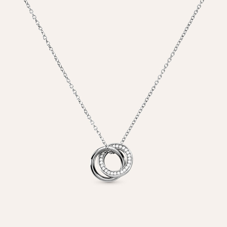 Collana Silver Shine Argento Rodiato Cubic Zirconia - Collane Donna | Stroili