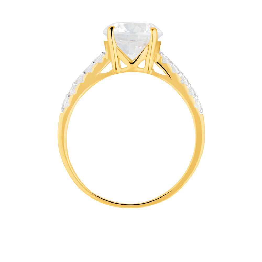 Anello zircone cheap stroili oro
