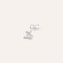 Mono Orecchino Lobo Silver Moments Argento Rodiato Cubic Zirconia