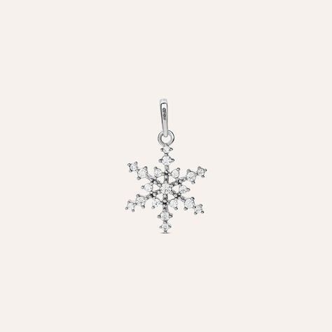 Pendente Poème Oro Bianco Cubic Zirconia - Ciondoli Donna | Stroili