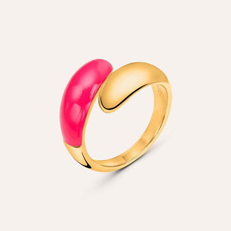 Anello Contrarie Lady Sweet Acciaio Dorato - Anelli Colorati Donna | Stroili