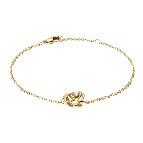 Bracciale Golden Dream Placcato Oro Giallo Cubic Zirconia - Bracciali Amicizia Donna | Stroili