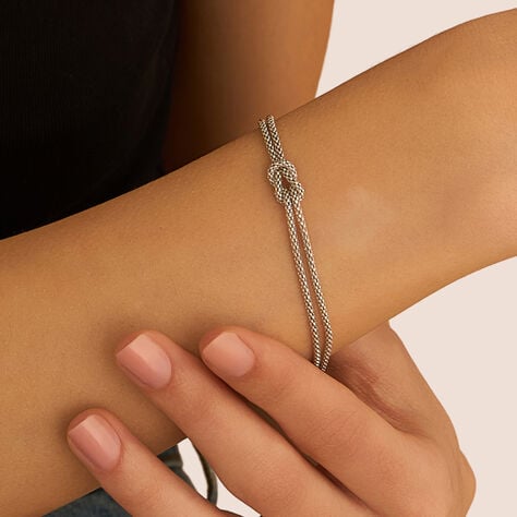 Bracciale Silver Collection Argento Rodiato - Bracciali Donna | Stroili