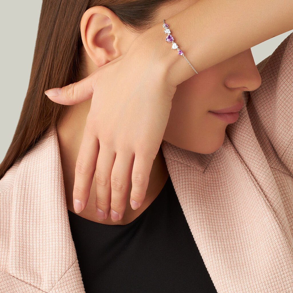 Bracciale Silver Elegance Argento Rodiato Cubic Zirconia - Bracciali Love Donna | Stroili