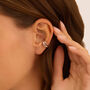 Ear Cuff Moonlight Acciaio
