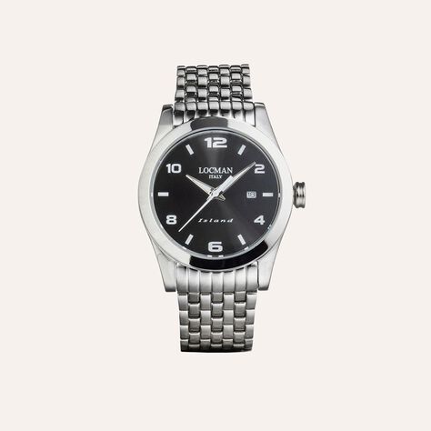 Orologio Al Quarzo Locman Island 0613a01s-00bkwhb0 - Orologi con Datario Uomo | Stroili