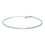 Bracciale Tennis Romantic Shine Metallo Cristallo