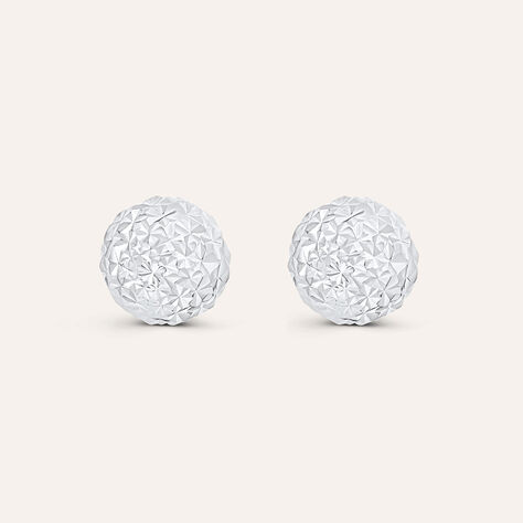 Orecchini Lobo Golden Lover Oro Bianco - Orecchini a Lobo Donna | Stroili