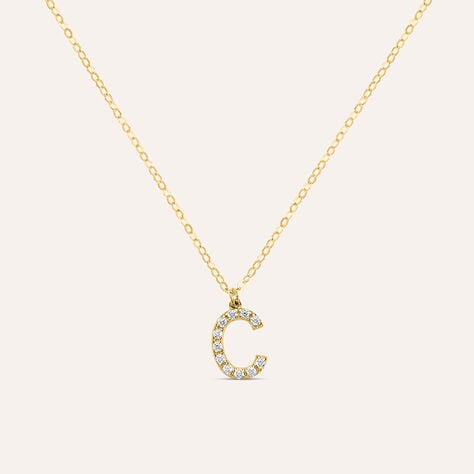 Collana Claire Oro Giallo Cubic Zirconia - Collane Donna | Stroili