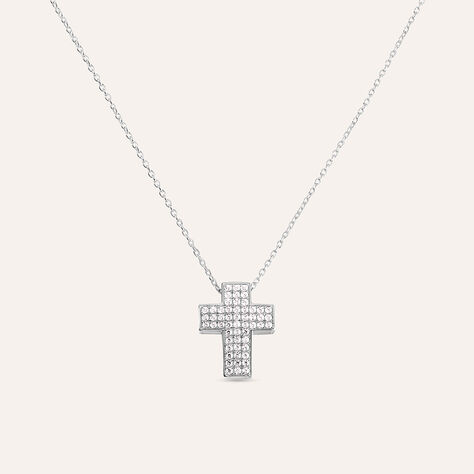 Collana Silver Shine Argento Rodiato Cubic Zirconia - Collane Donna | Stroili