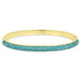 Bangle Lady Phantasya Acciaio Dorato Cristallo