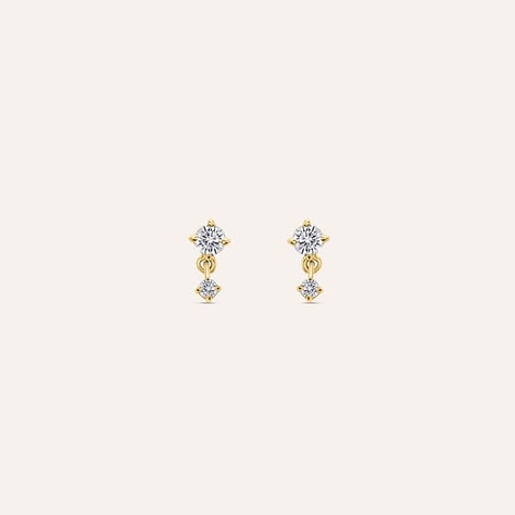 Orecchini Lobo Diamade Glam Oro Giallo Diamante Lab-Grown - Orecchini a Lobo Donna | Stroili