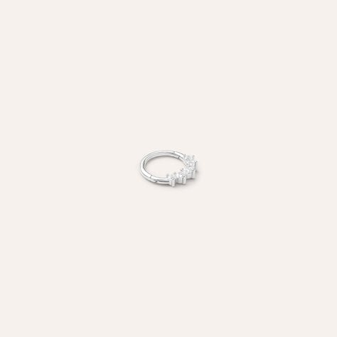 Piercing Orecchio Daith Bon Ton Oro Bianco Cubic Zirconia - Piercing Orecchio Donna | Stroili