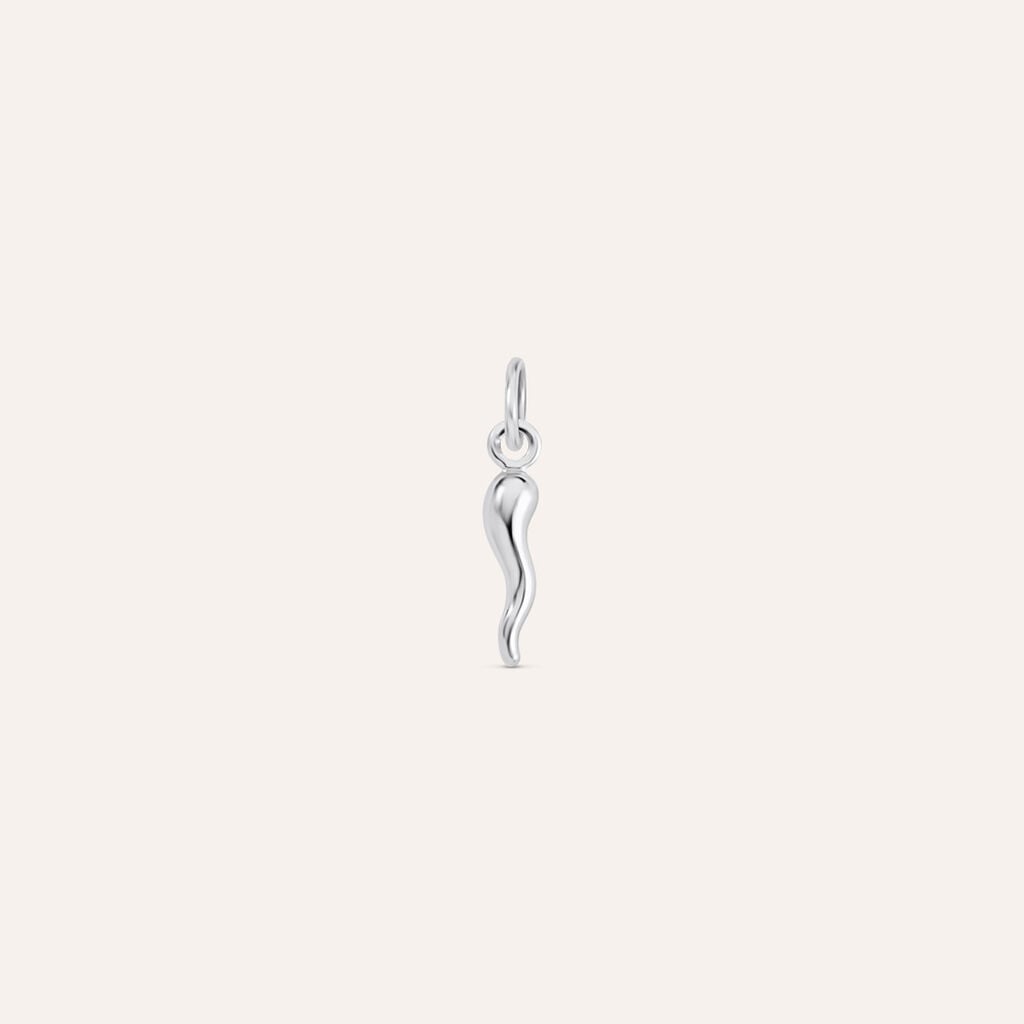 Pendente Love Beats Argento Rodiato