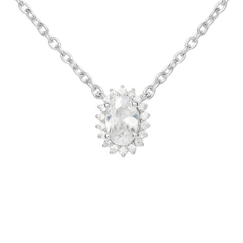 Collana Silver Elegance Argento Rodiato Cubic Zirconia - Collane Donna | Stroili