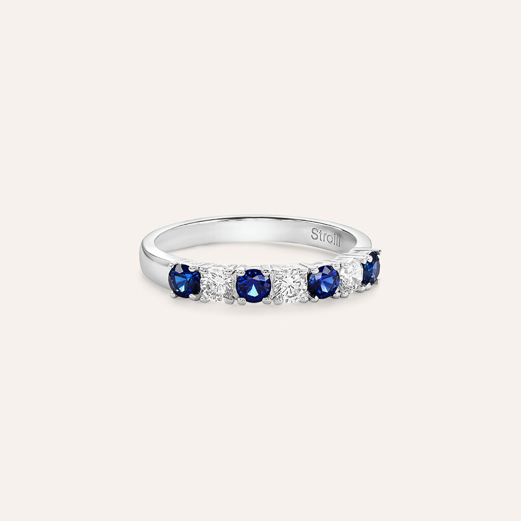 Anello Riviere Silver Elegance Argento Rodiato Cubic Zirconia - Anelli Riviere Donna | Stroili